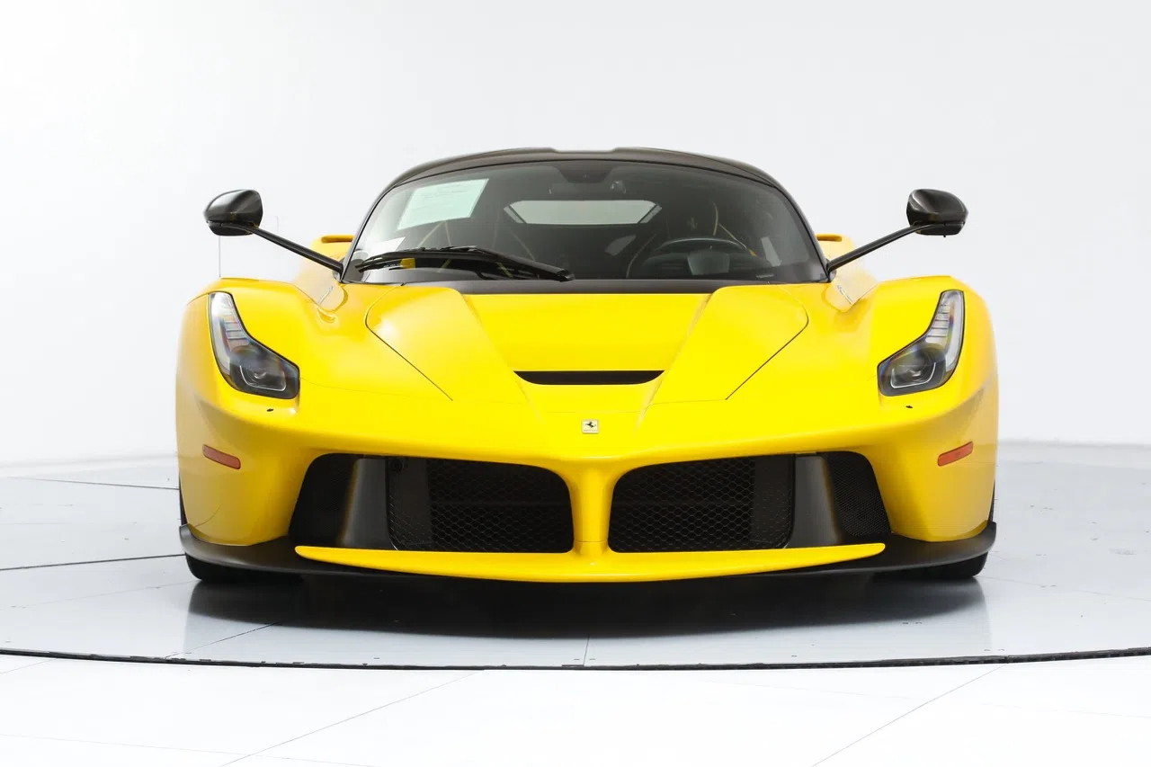 2014 `Ferrari LaFerrari for sale, exterior, Yellow