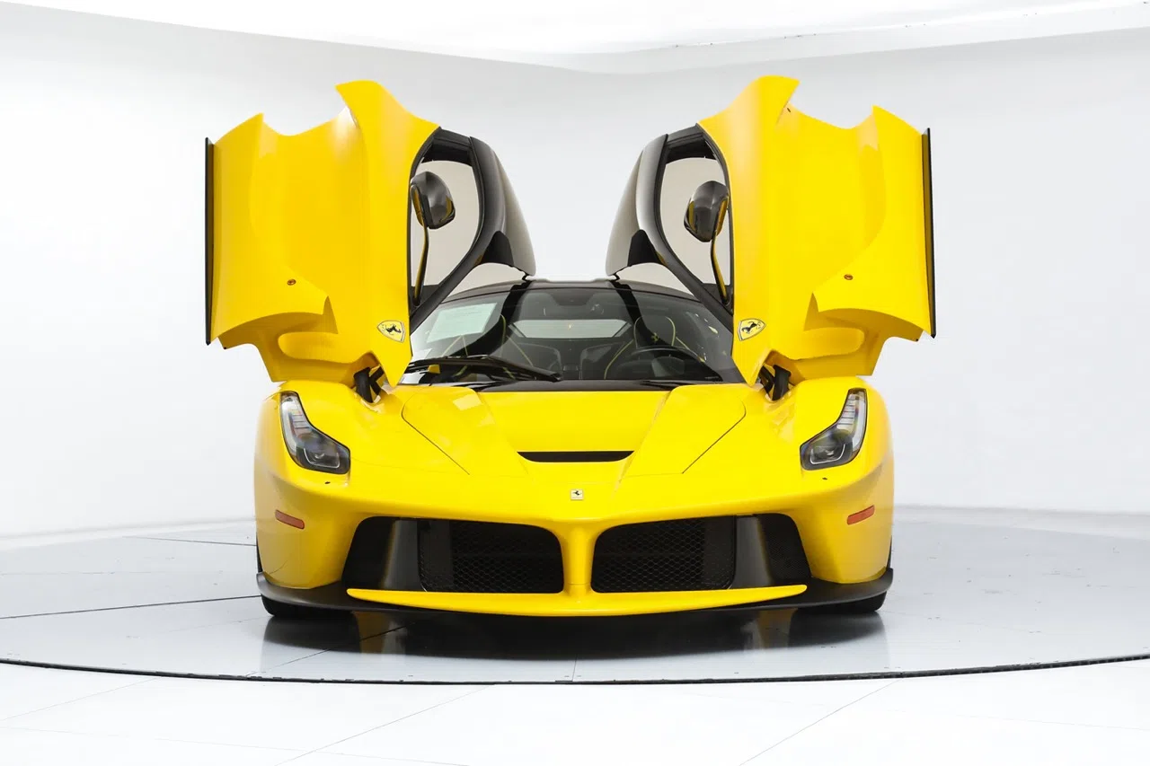 2014 `Ferrari LaFerrari for sale, exterior, Yellow