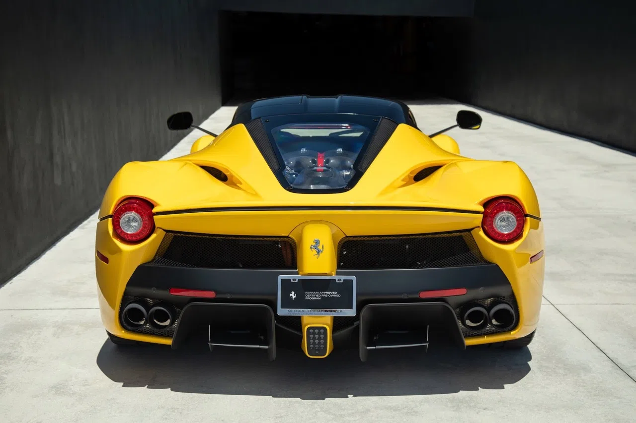 2014 `Ferrari LaFerrari for sale, exterior, Yellow