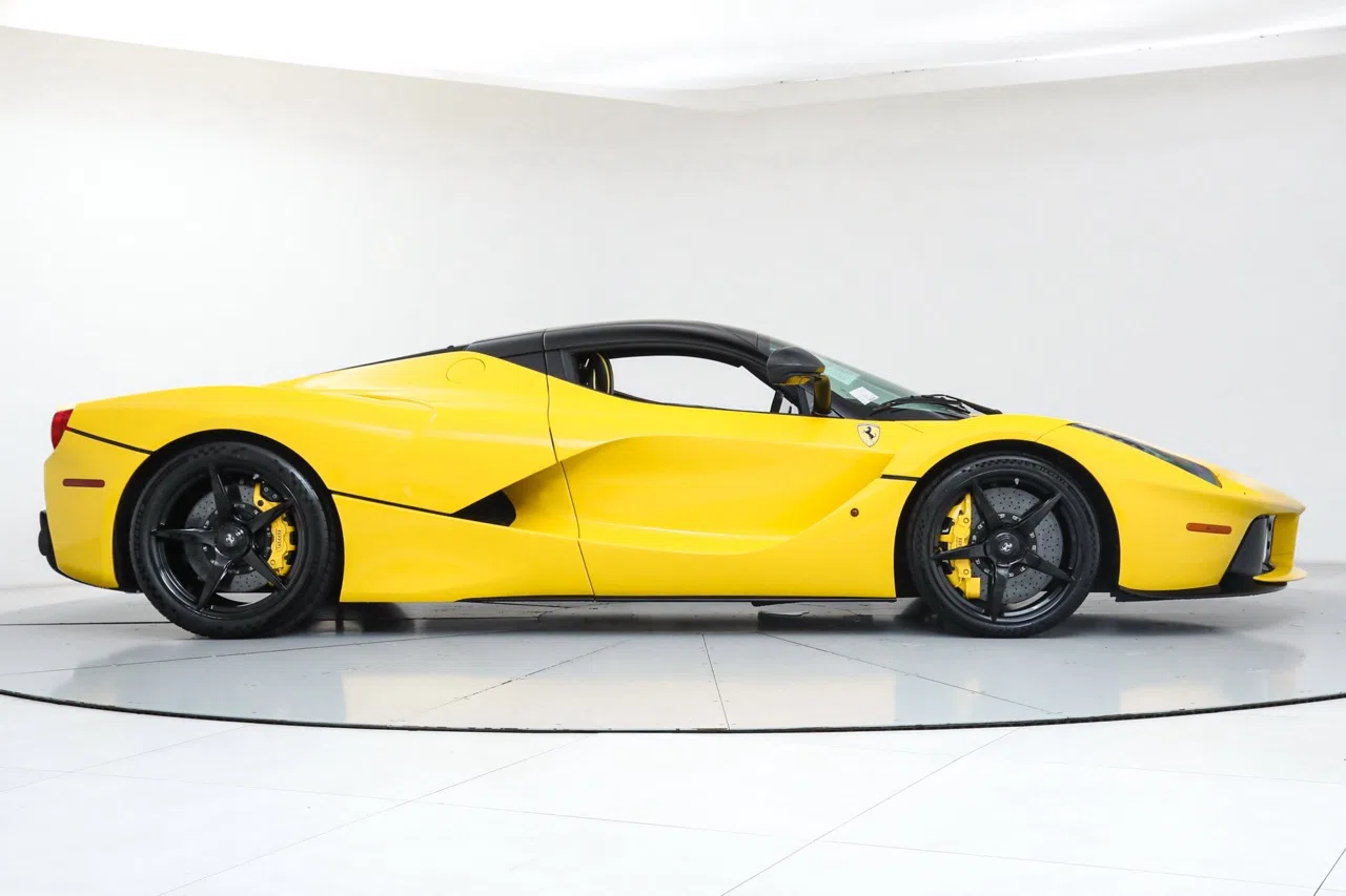 2014 `Ferrari LaFerrari for sale, exterior, Yellow