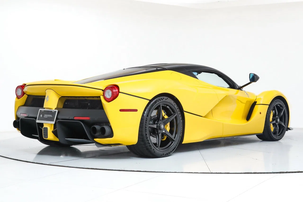2014 `Ferrari LaFerrari for sale, exterior, Yellow