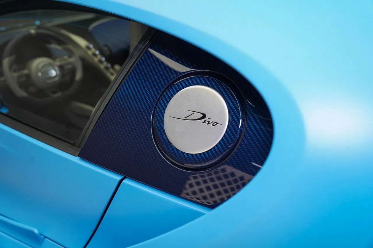 2021 Bugatti Divo, detail