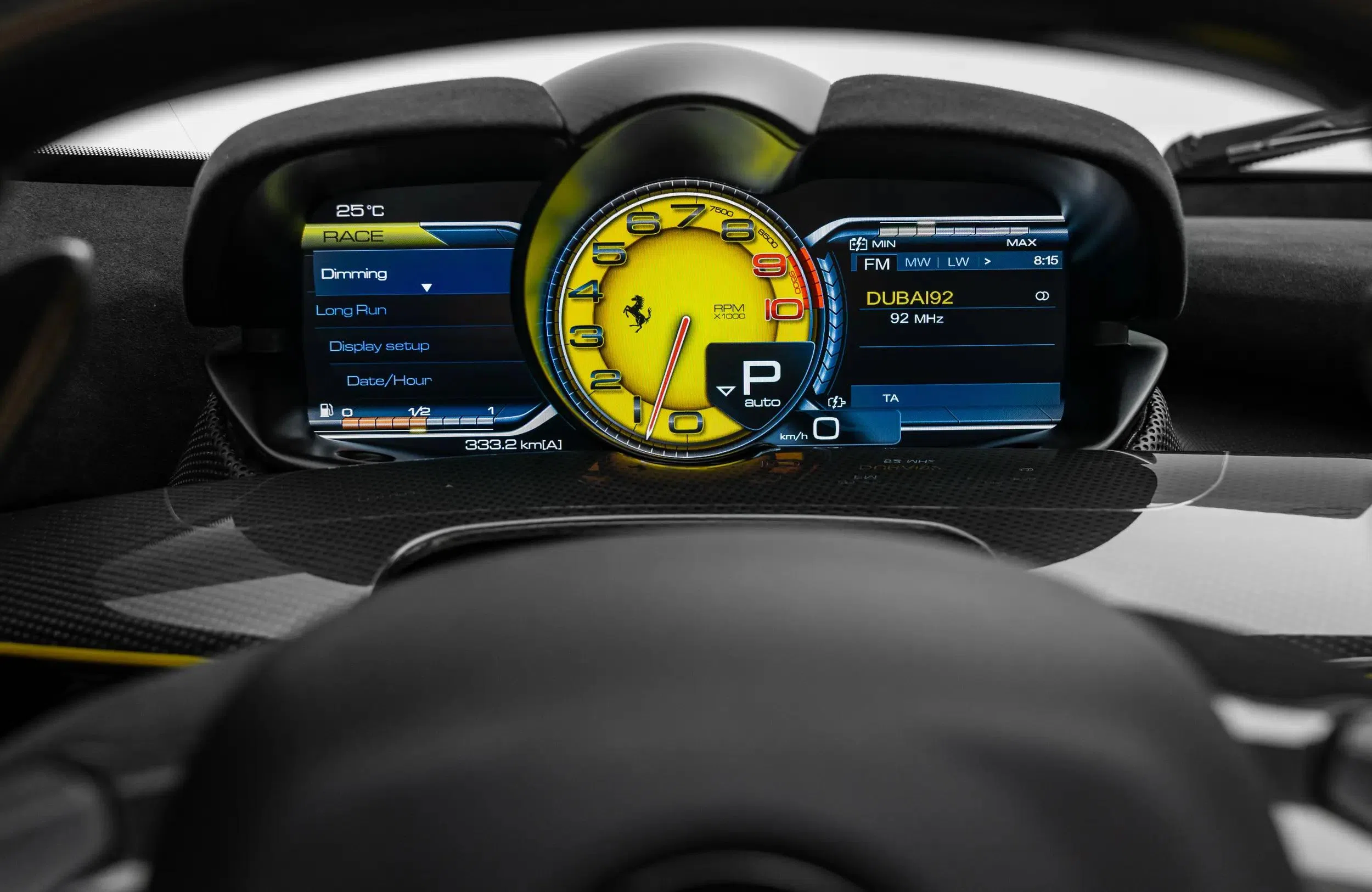 2017 Ferrari LaFerrari Aperta interior
