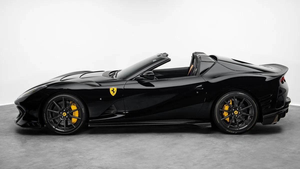 2024 Ferrari 812 Competizione Aperta for sale, exterior, Nero DS