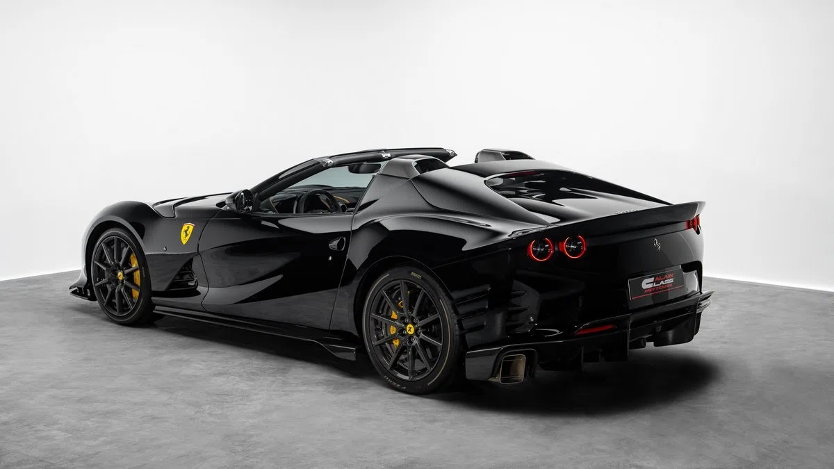 2024 Ferrari 812 Competizione Aperta for sale, exterior, Nero DS