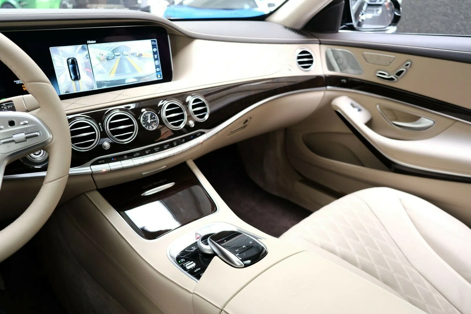 2017 Mercedes-Maybach S 650 interior, Full leather