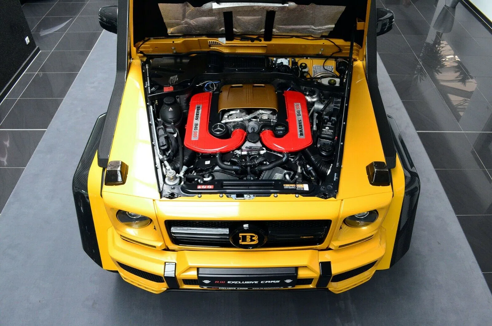 2017 BRABUS G 500 4x4² B40 500 engine