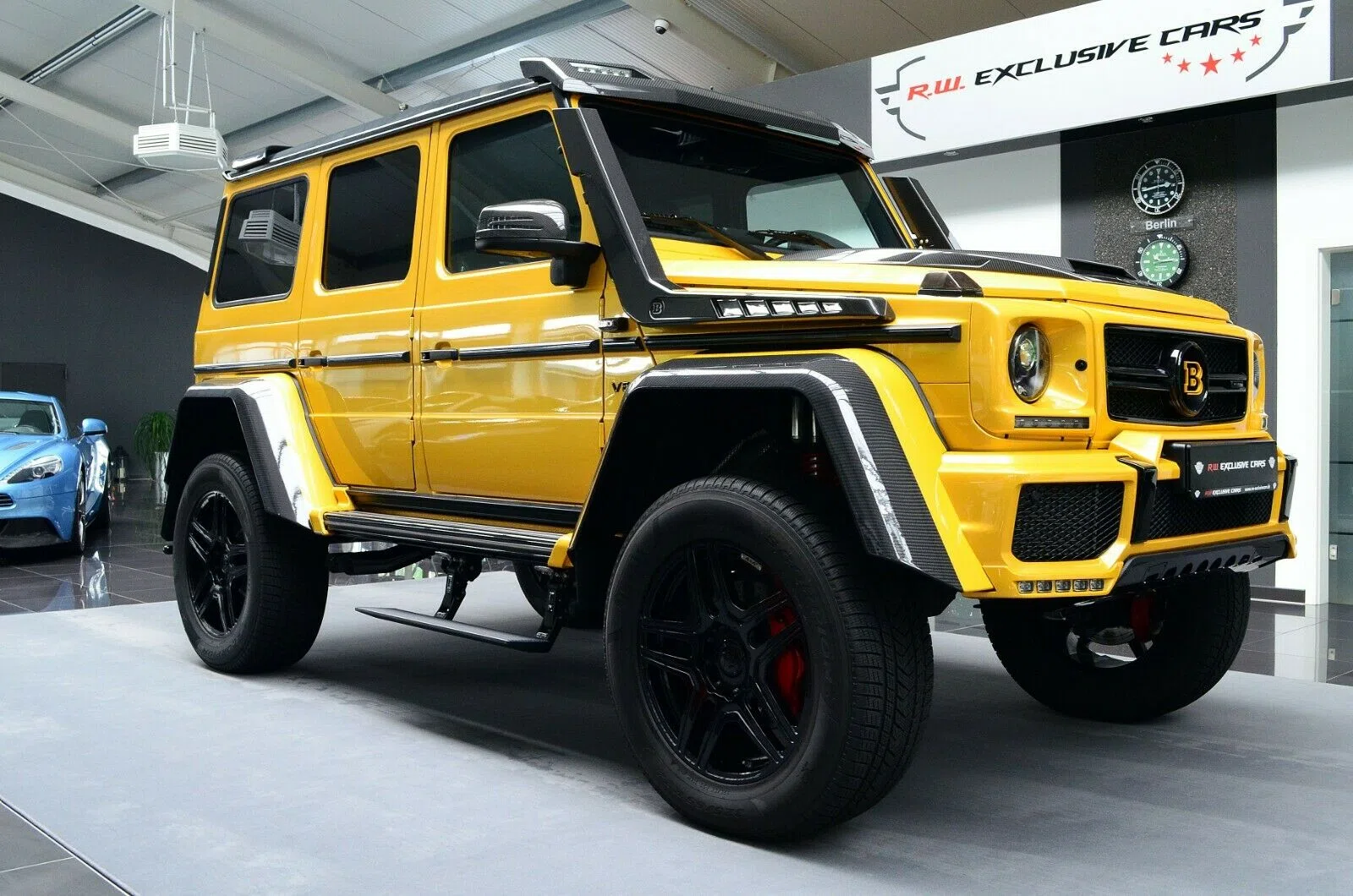 2017 BRABUS G 500 4x4² B40 500 for sale, exterior, yellow