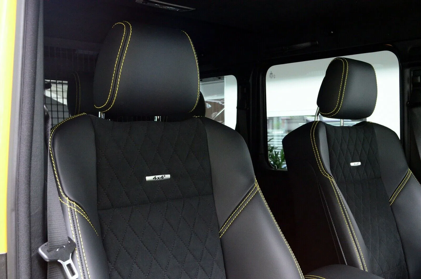 2017 BRABUS G 500 4x4² B40 500 interior, seats, Black