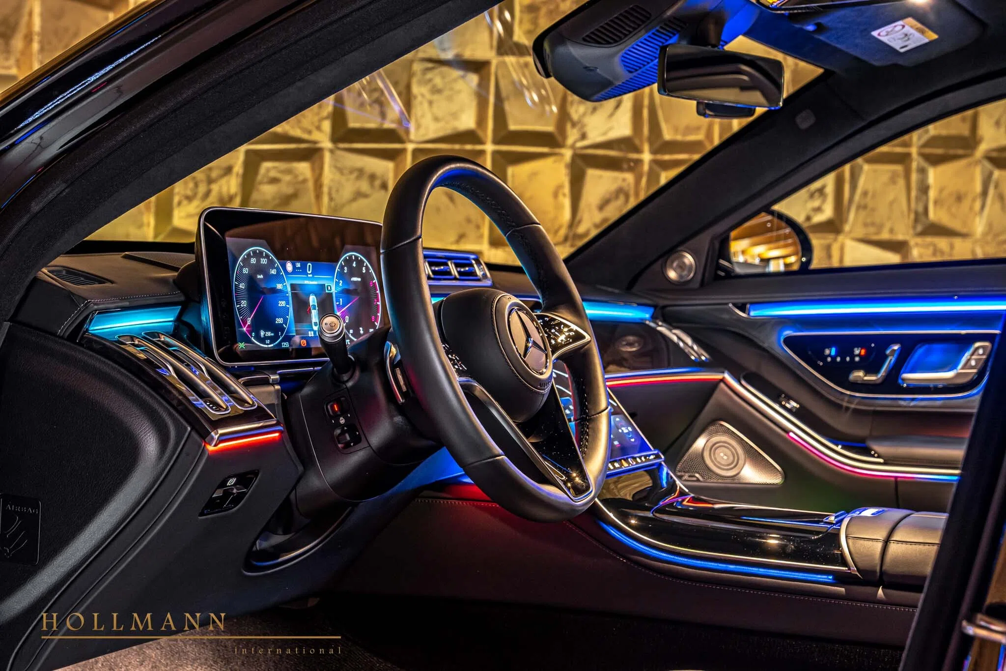 2022 Mercedes-Benz S 680 Guard VR10 interior, dashboard