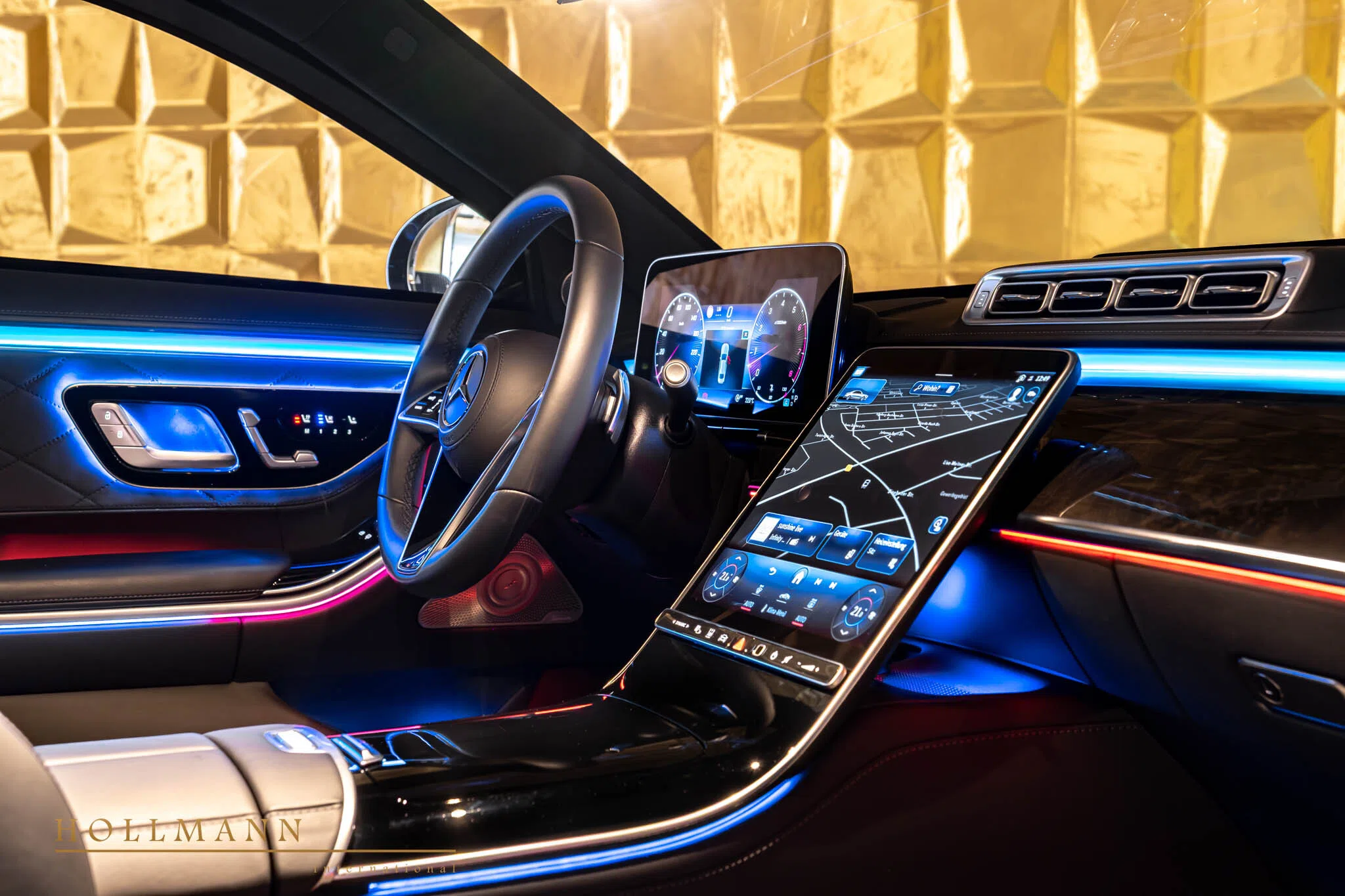 2022 Mercedes-Benz S 680 Guard VR10 interior, dashboard
