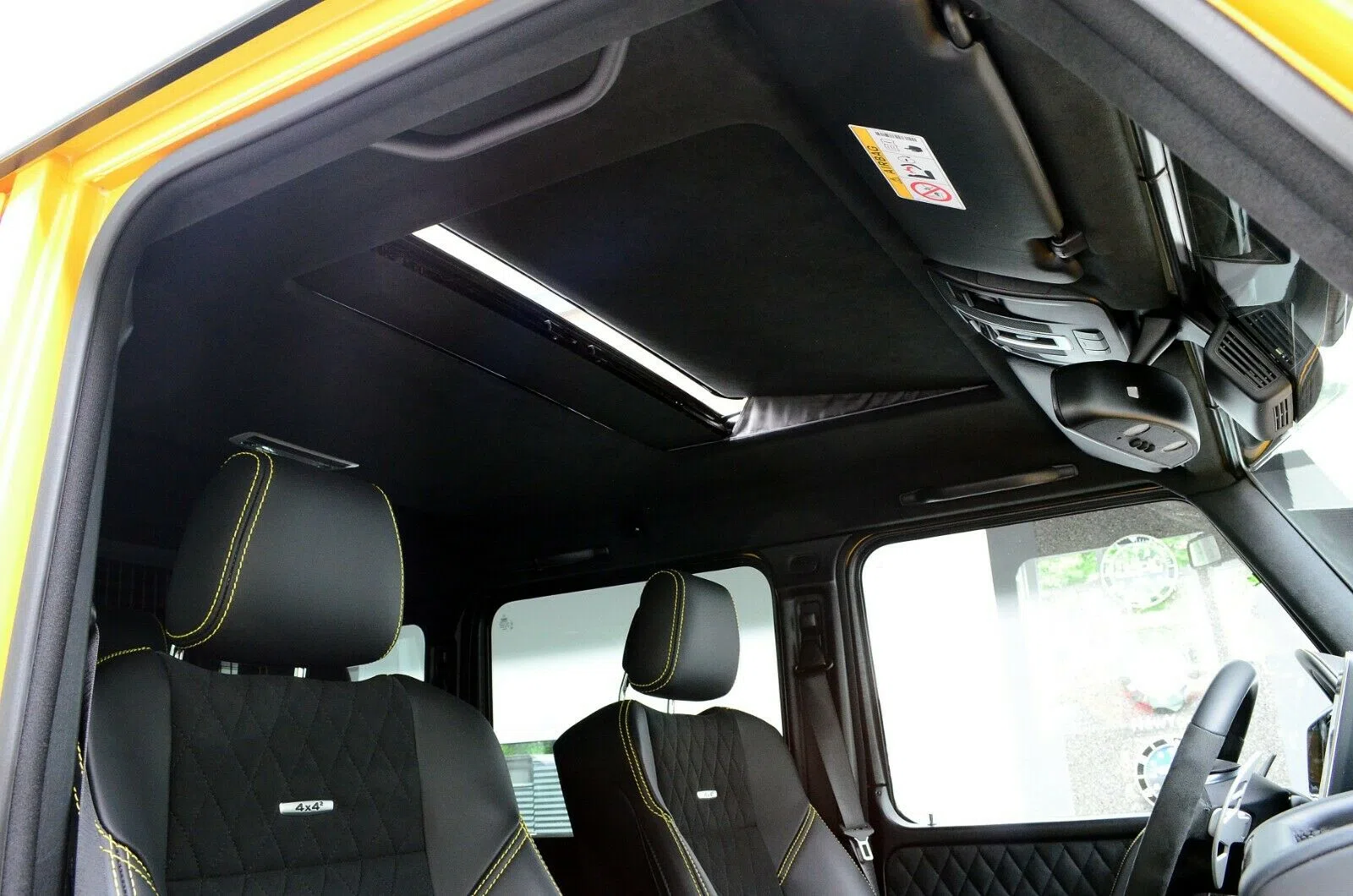2017 BRABUS G 500 4x4² B40 500 interior, door panel, Black