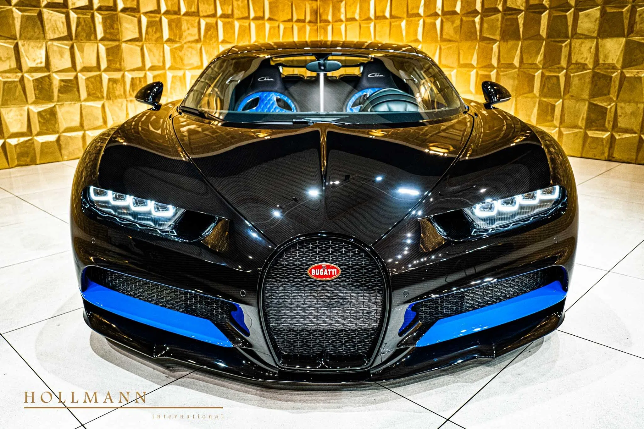 2018 Bugatti Chiron for sale, exterior, Black Carbon