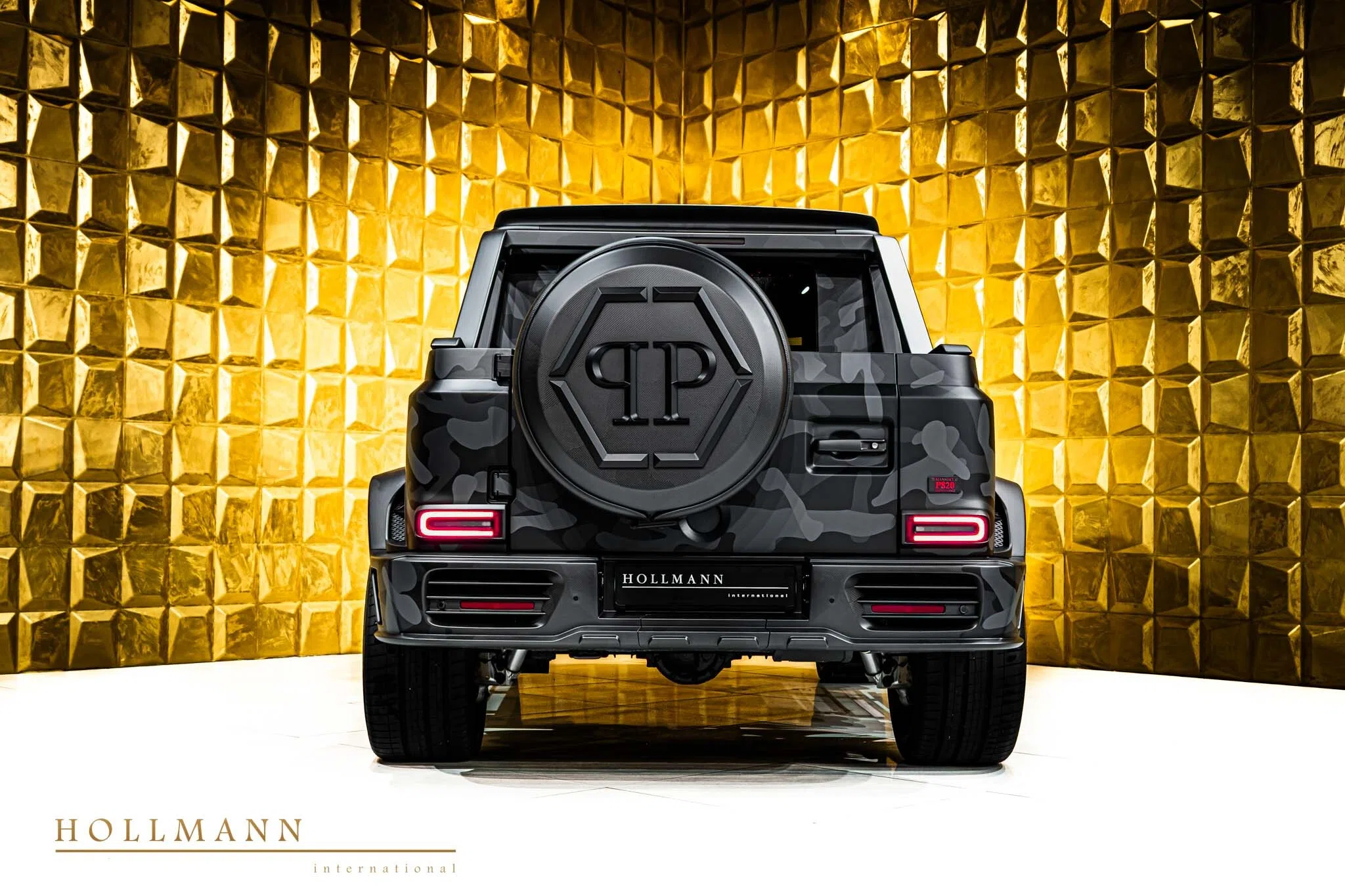 2023 Mansory G-Class Star Trooper for sale, exterior, 50 Shades of Grey camouflage