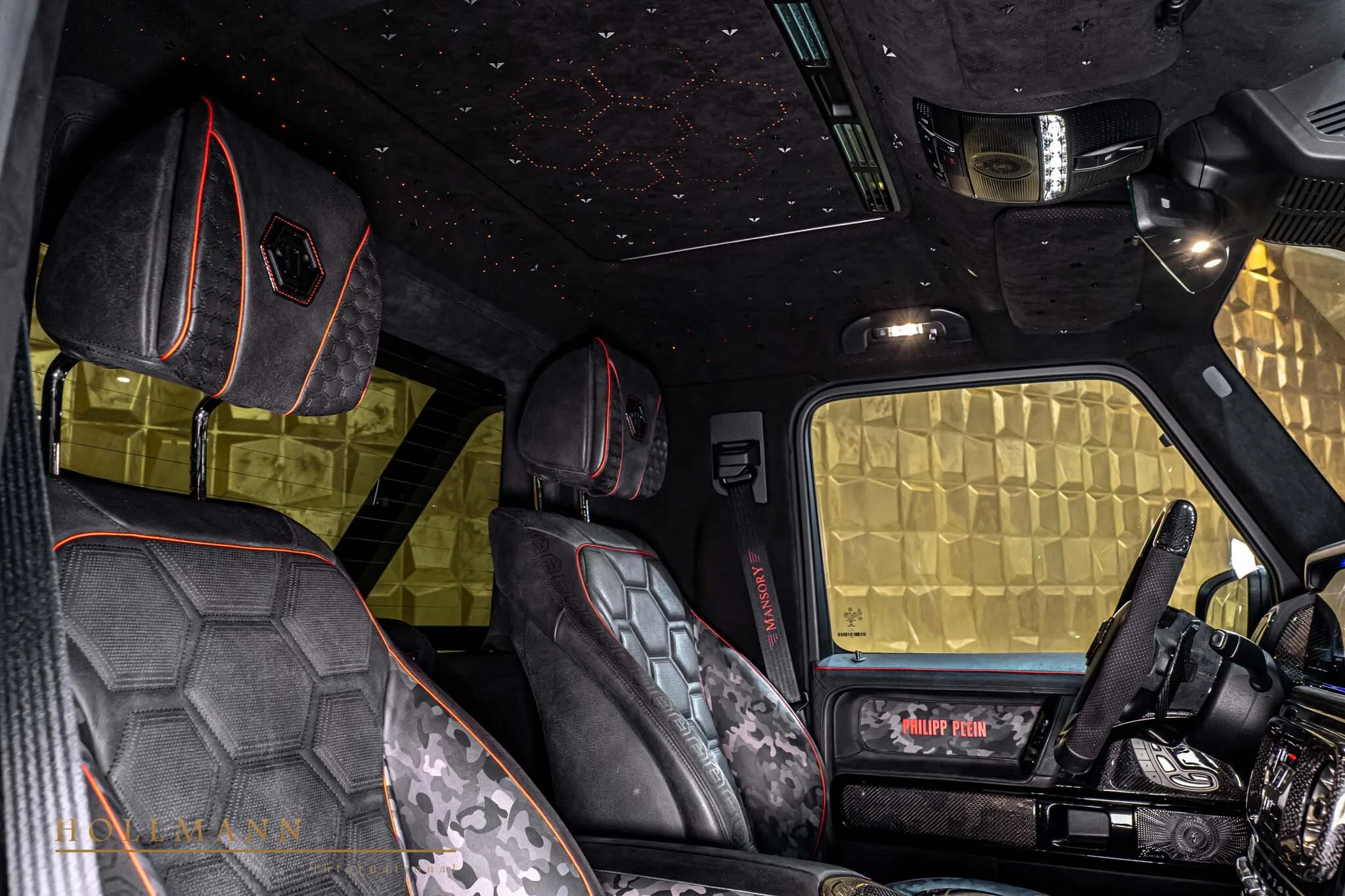 2023 Mansory G-Class Star Trooper interior, seats