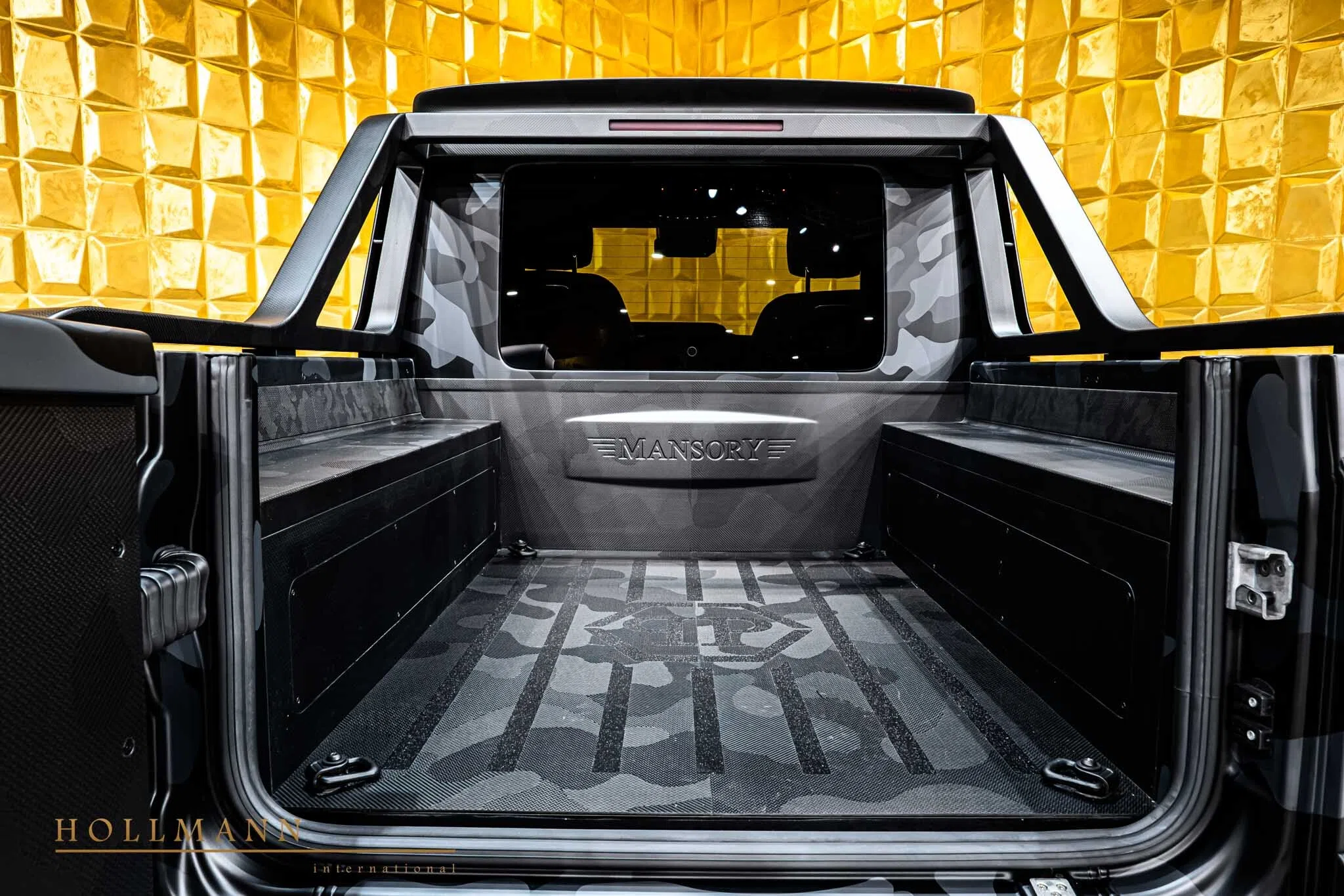 2023 Mansory G-Class Star Trooper for sale, exterior, 50 Shades of Grey camouflage