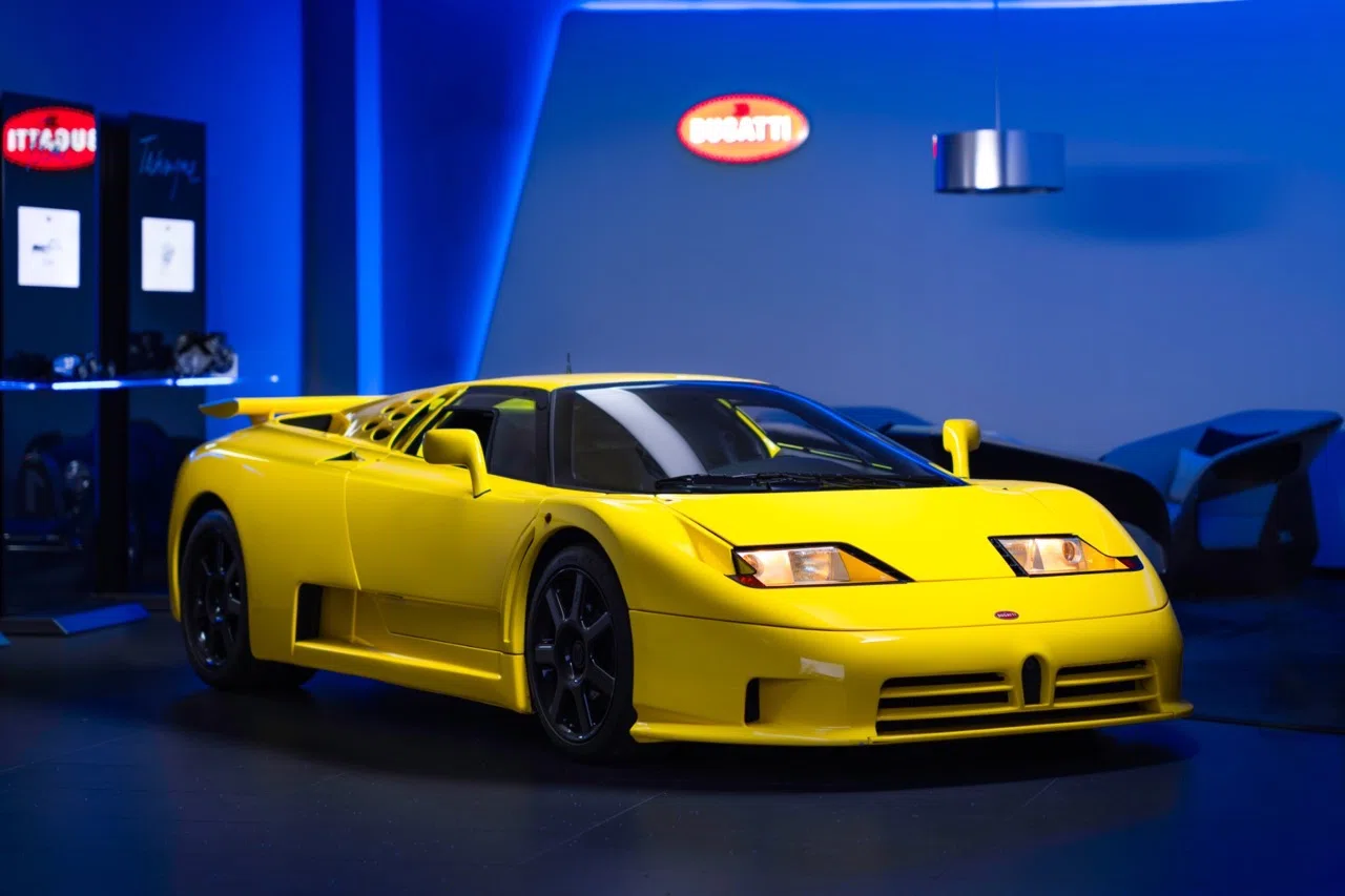 1994 Bugatti EB110 Super Sport for sale, exterior, GIALLO