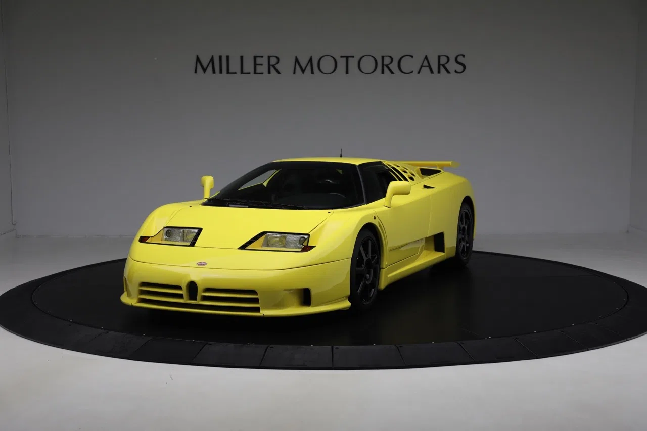 1994 Bugatti EB110 Super Sport for sale, exterior, GIALLO