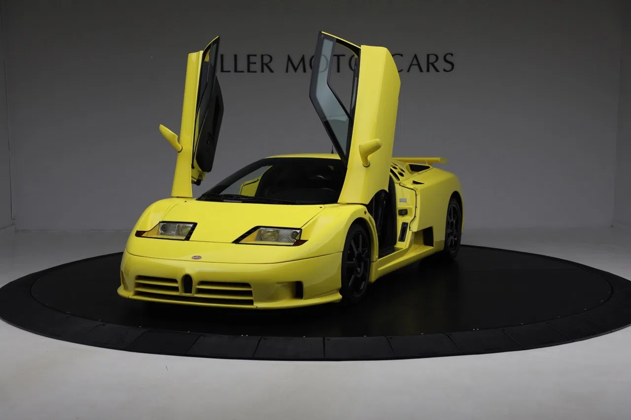 1994 Bugatti EB110 Super Sport for sale, exterior, GIALLO