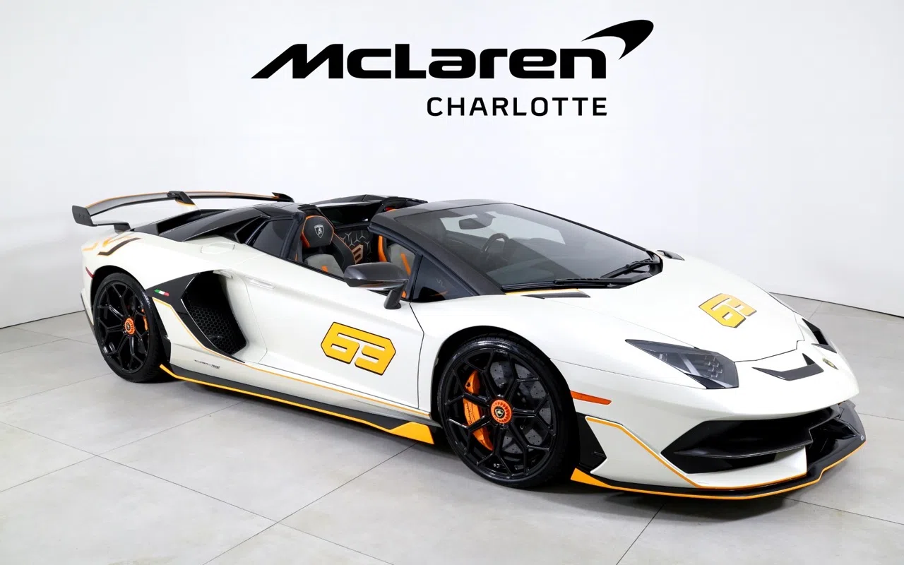 2021 Lamborghini Aventador SVJ for sale, exterior, White