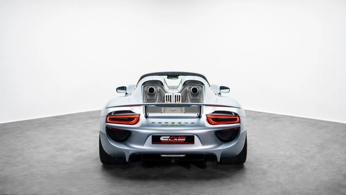 2015 Porsche 918 Spyder for sale, exterior, Liquid Metal