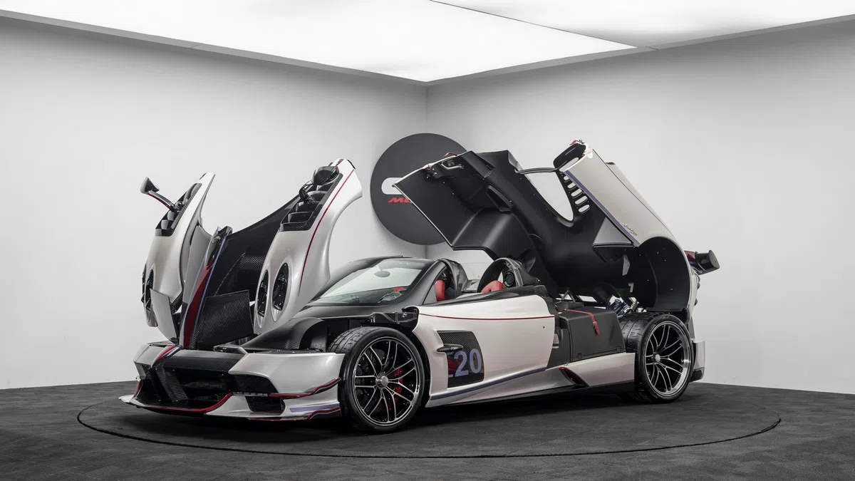 2020 Pagani Huayra Roadster BC for sale, exterior, White