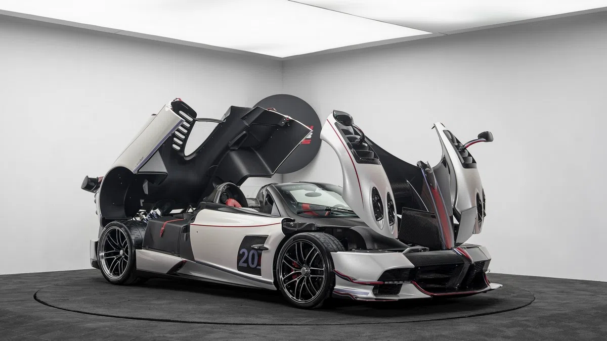 2020 Pagani Huayra Roadster BC for sale, exterior, White