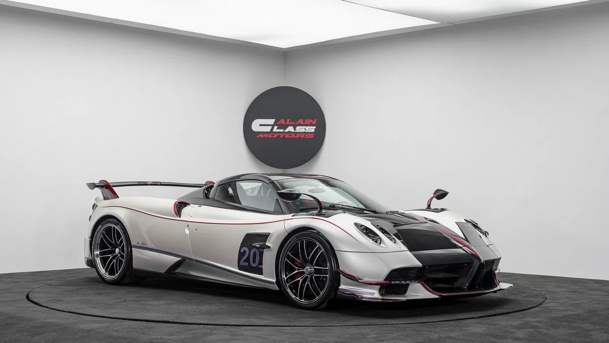 2020 Pagani Huayra Roadster BC for sale, exterior, White