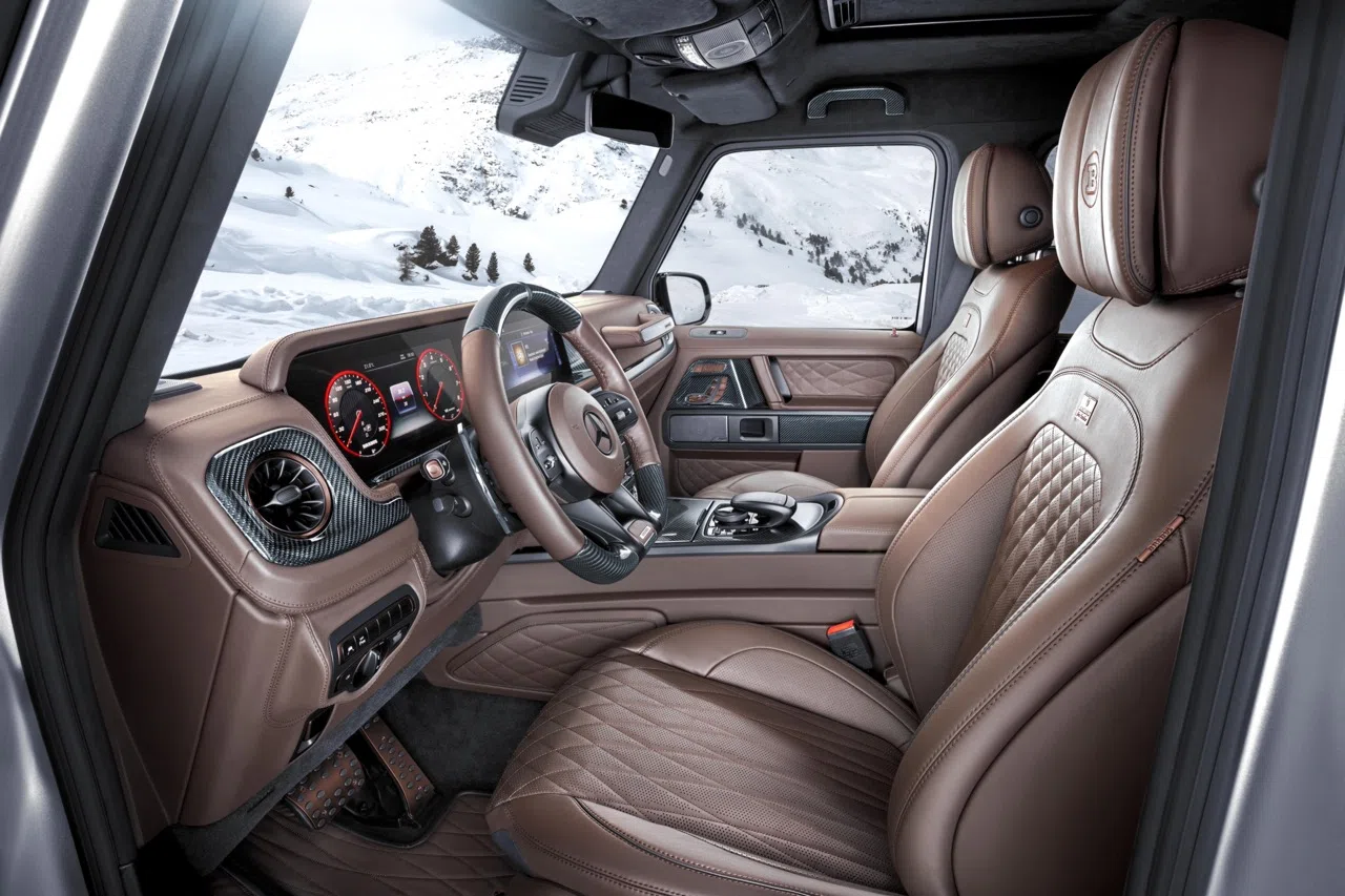 2025 BRABUS XLP 800 Adventure interior, seats