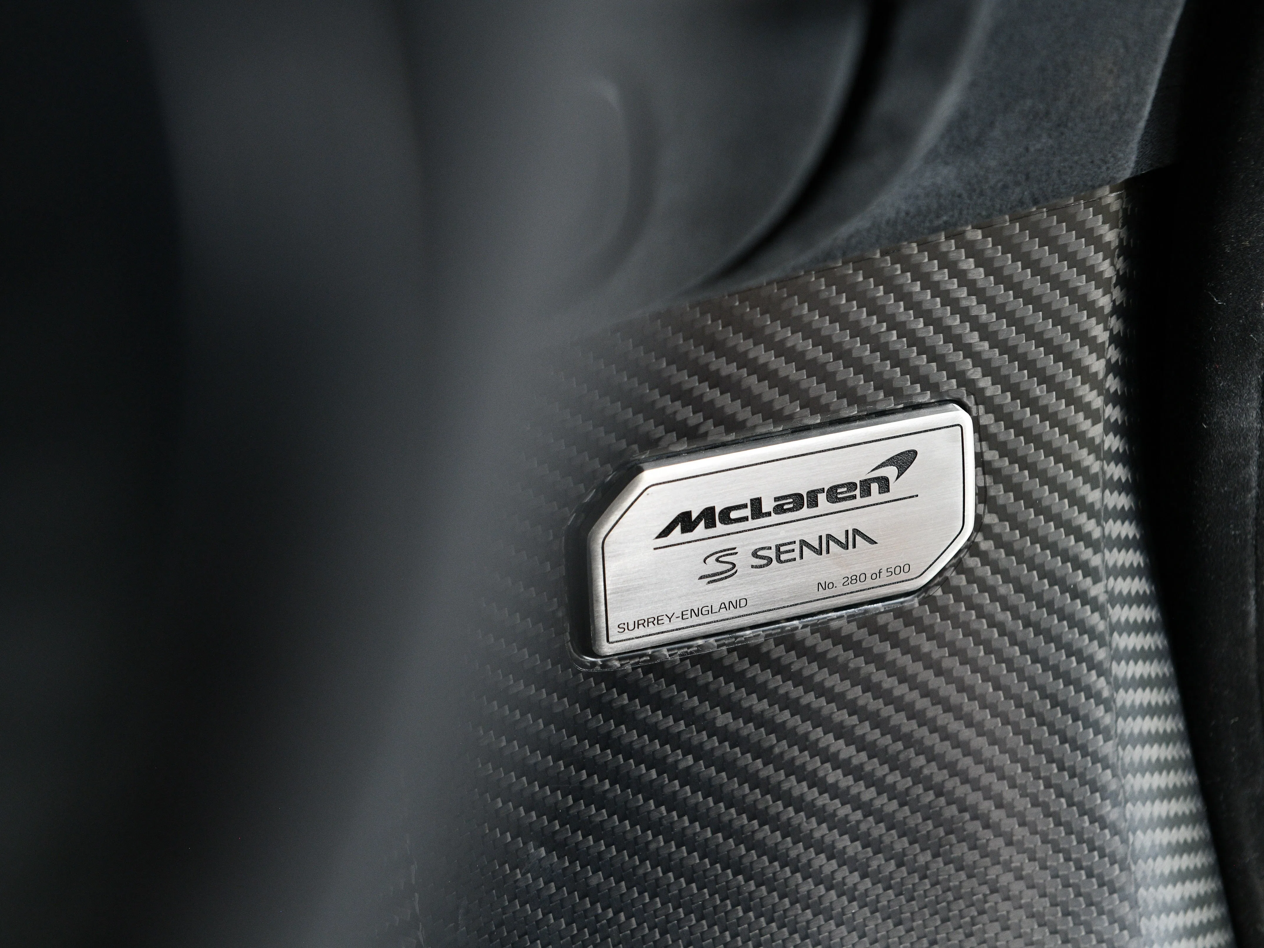 2019 McLaren Senna, detail