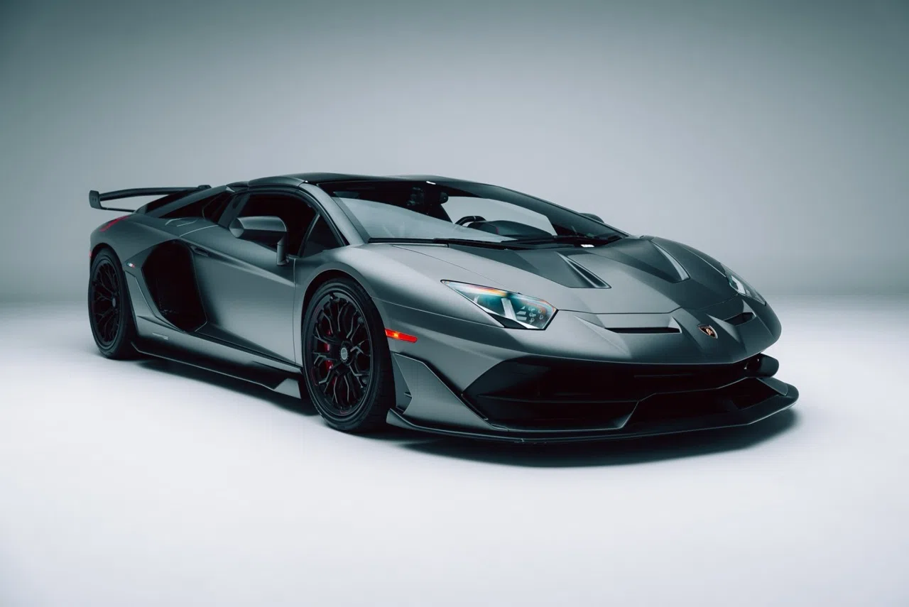 2020 Lamborghini Aventador SVJ Roadster for sale, front three-quarter view