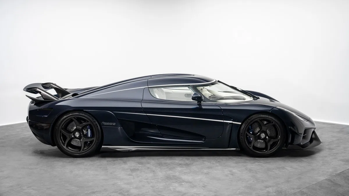 2019 Koenigsegg Regera for sale, exterior, Exposed Blue