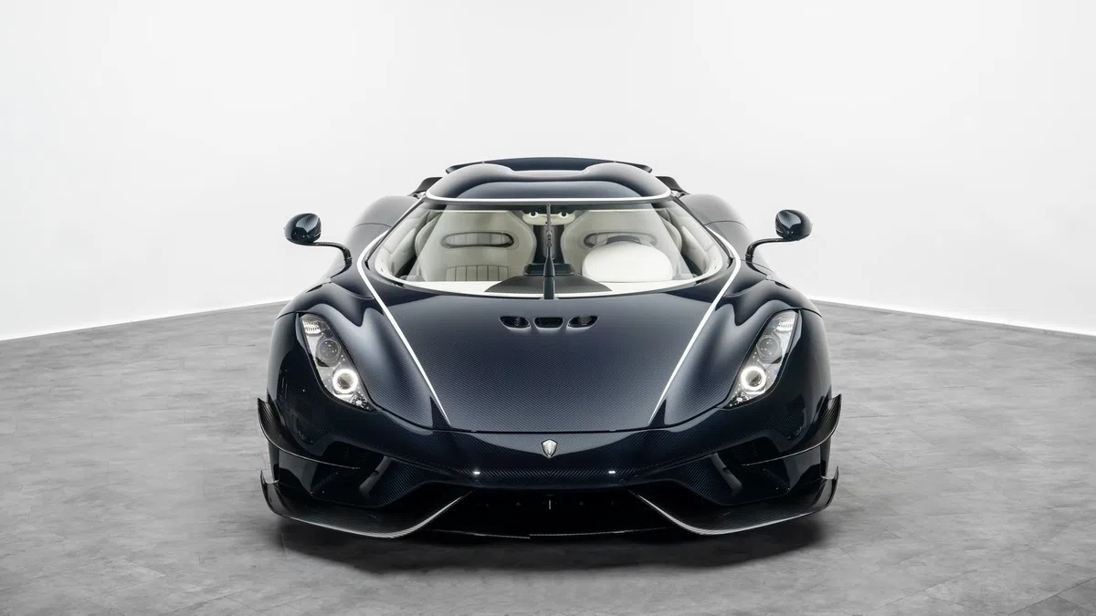2019 Koenigsegg Regera for sale, exterior, Exposed Blue