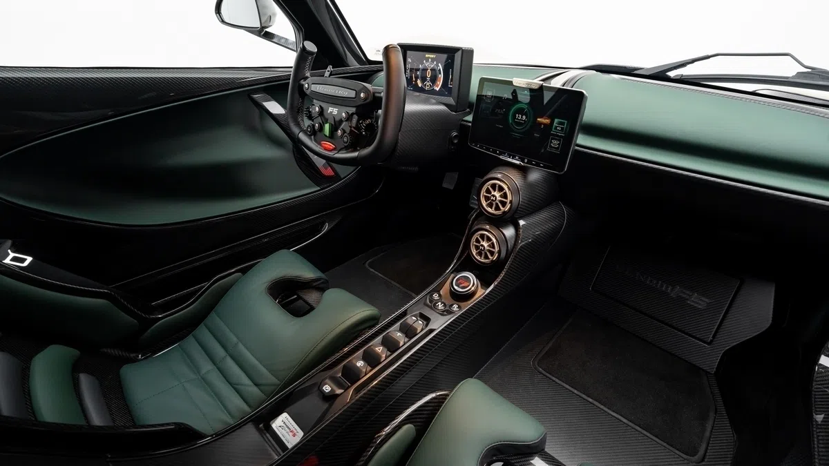 2026 Hennessey Venom F5 Evolution interior, dashboard