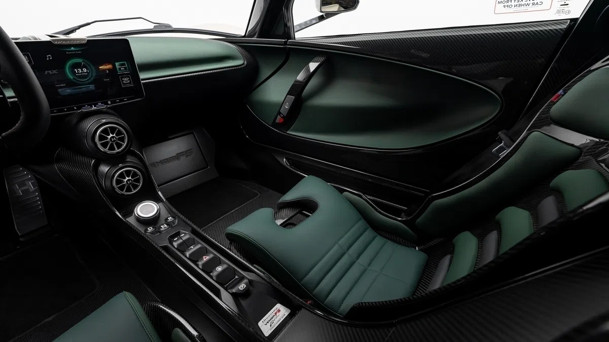 2026 Hennessey Venom F5 Evolution interior, seats