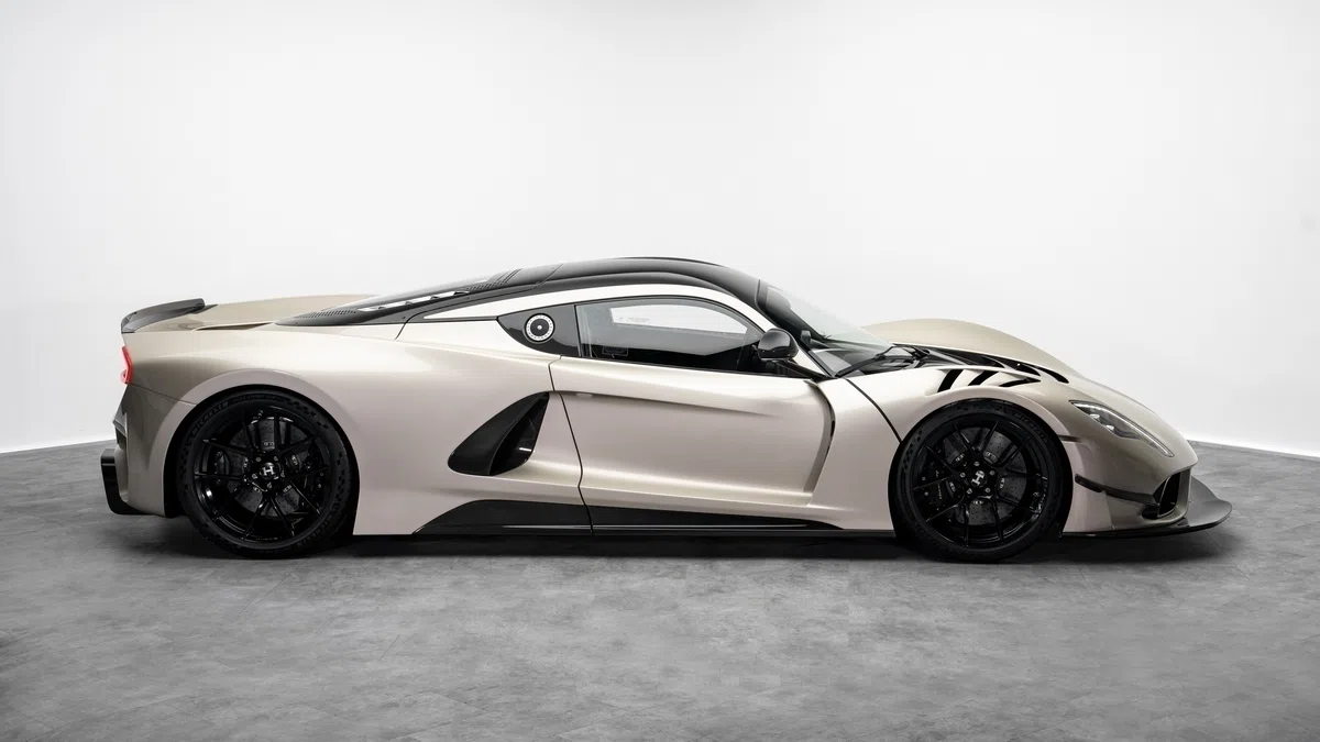 2026 Hennessey Venom F5 Evolution for sale, exterior, Champagne