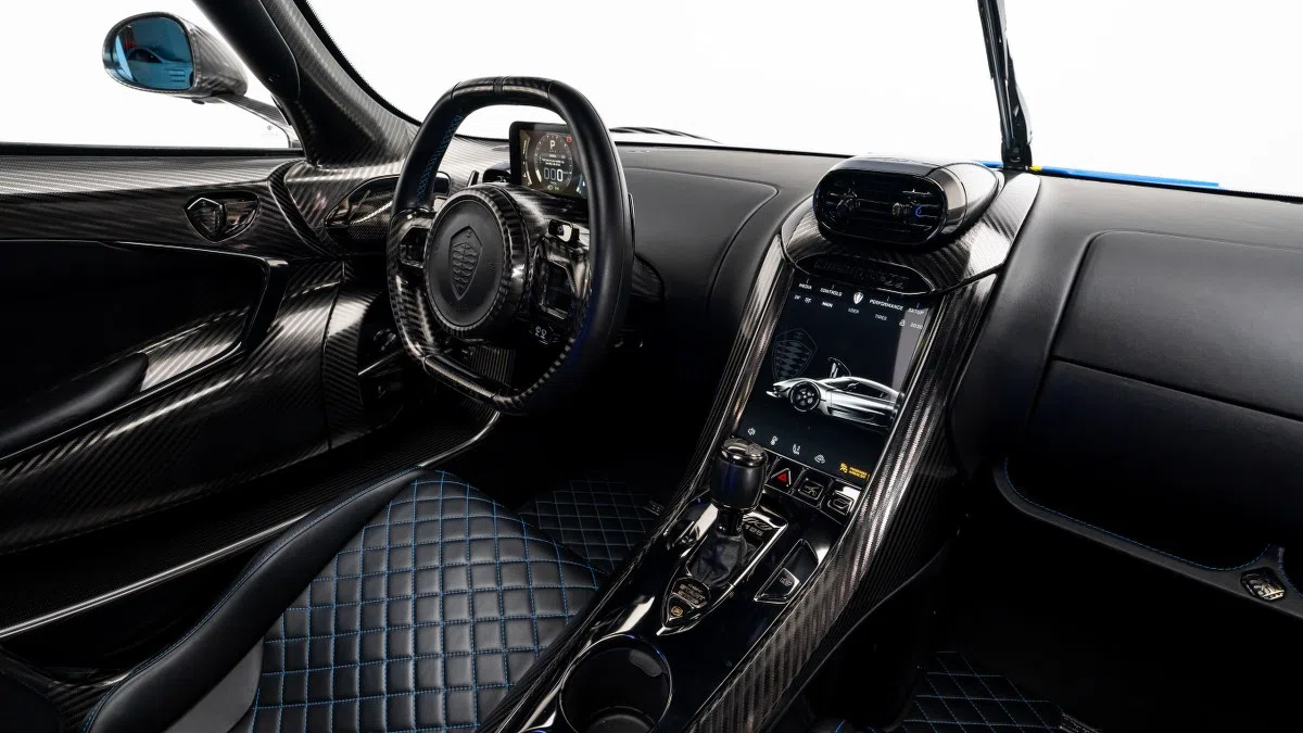 2025 Koenigsegg Jesko Attack interior, Desiato Leather