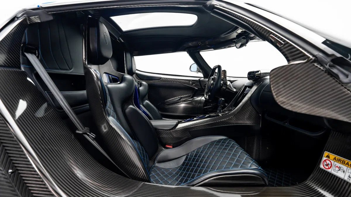 2025 Koenigsegg Jesko Attack interior, Desiato Leather