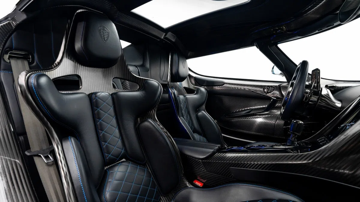 2025 Koenigsegg Jesko Attack interior, seats, Desiato Leather