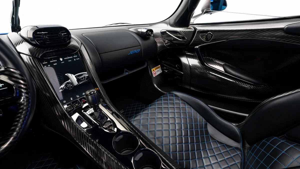 2025 Koenigsegg Jesko Attack interior, seats, Desiato Leather