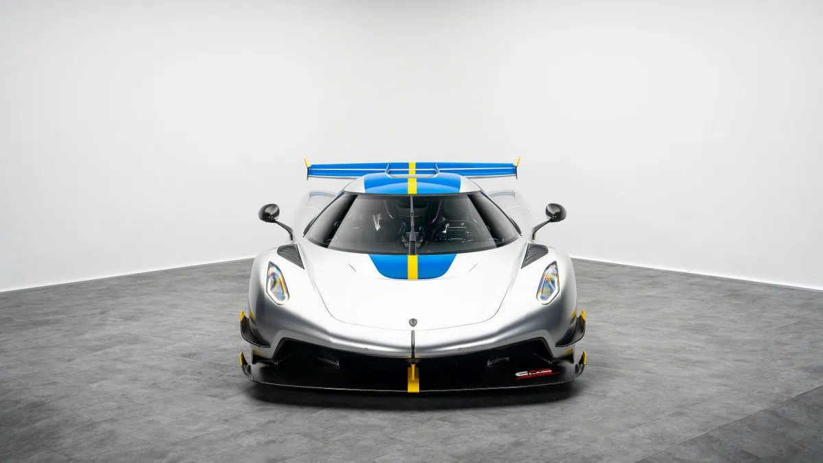 2025 Koenigsegg Jesko Attack for sale, exterior, Moon Silver