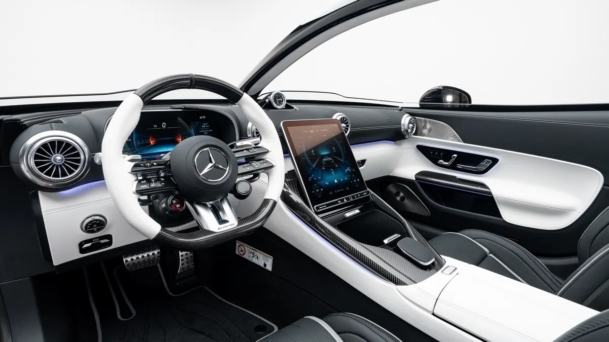 2025 AMG PureSpeed interior, dashboard