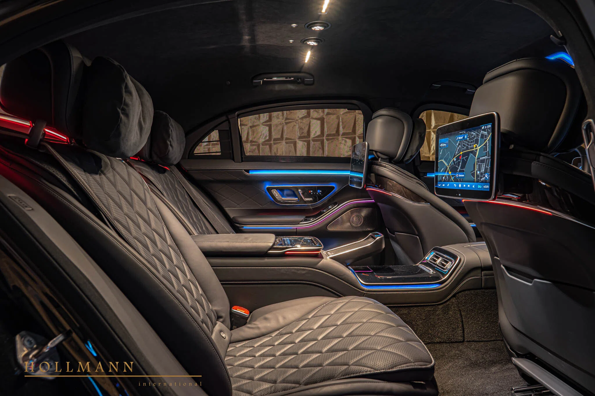 2022 Mercedes-Benz S 680 Guard VR10 interior, seats