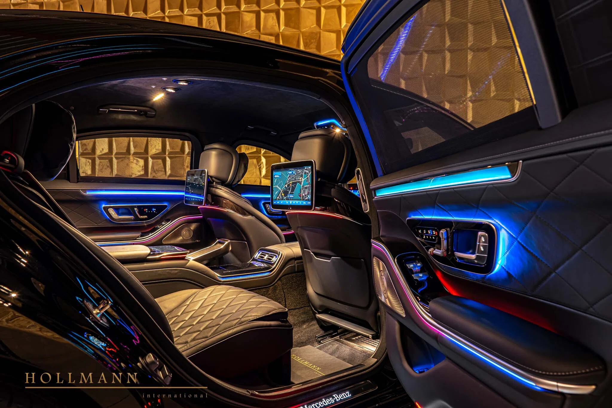 2022 Mercedes-Benz S 680 Guard VR10 interior, seats