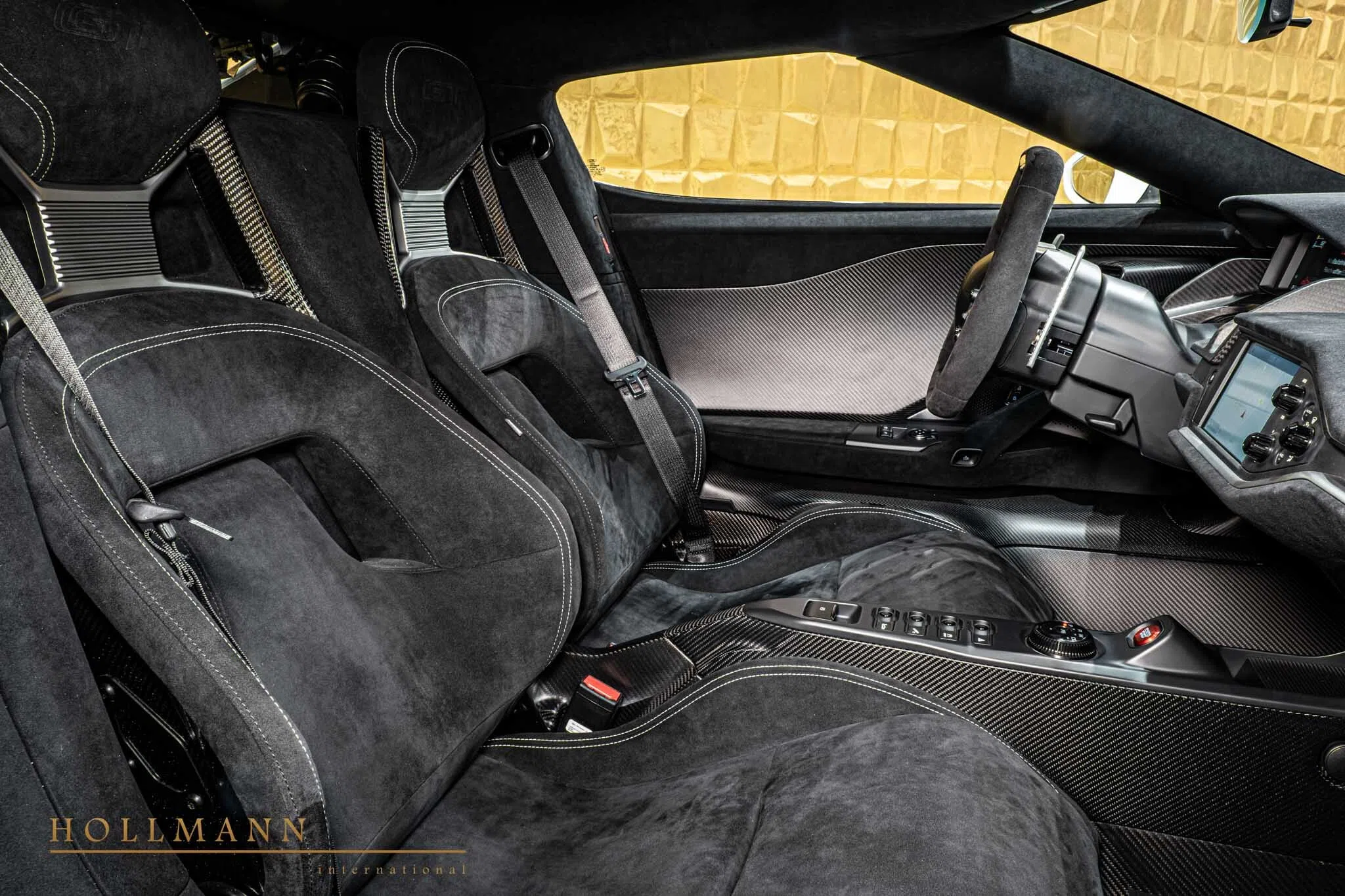 2025 Ford GT interior, seats, Black