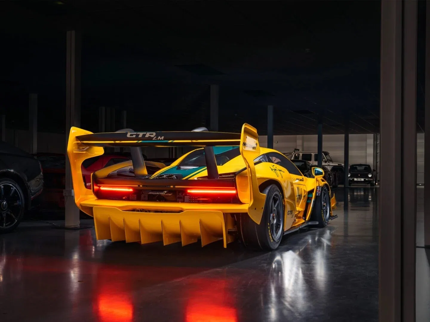 2020 McLaren Senna GTR LM for sale, exterior, Solar Yellow with Heritage Green