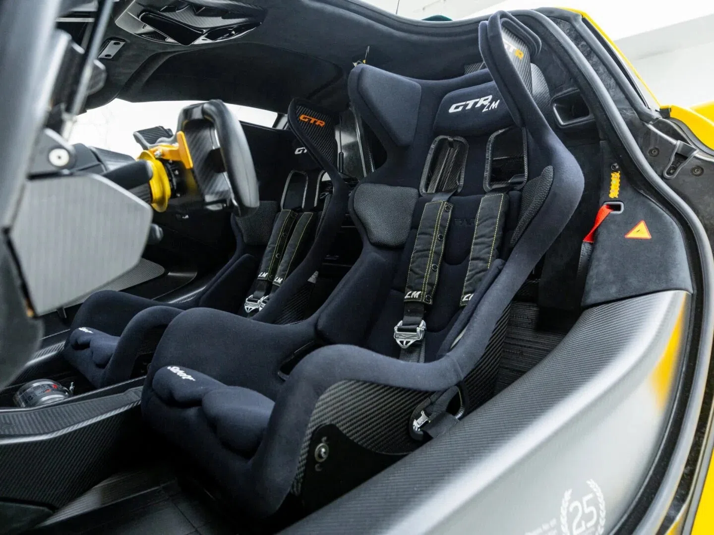 2020 McLaren Senna GTR LM interior, seats