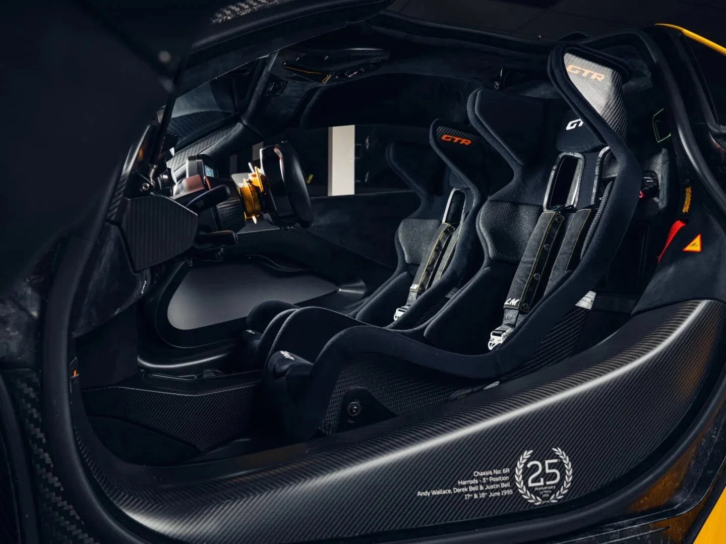 2020 McLaren Senna GTR LM interior, seats