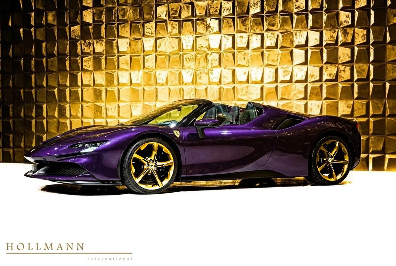 2026 Ferrari SF90 Spider for sale, exterior, Viola Hong Kong