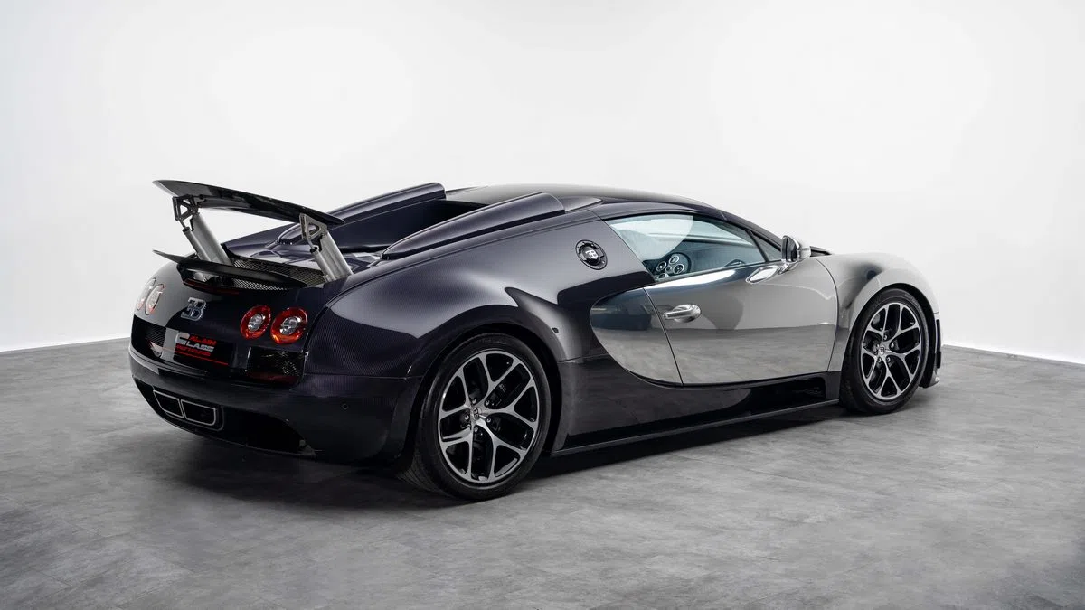 2014 Bugatti Veyron Grand Sport Vitesse for sale, exterior, Purple Carbon Fibre / Carbon Aluminium